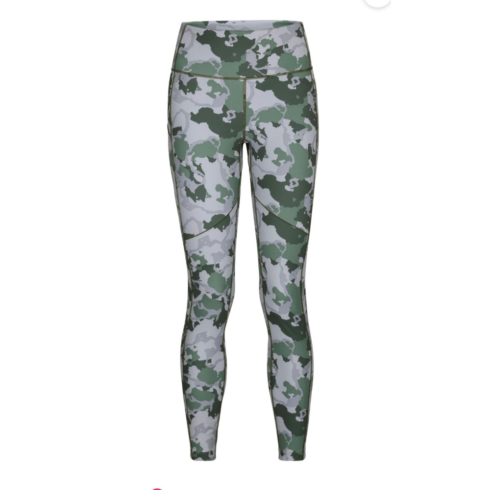 Simms Leggings Women S Green Grey Camo Insect Shield Fishing Outdoor‎ Tights
